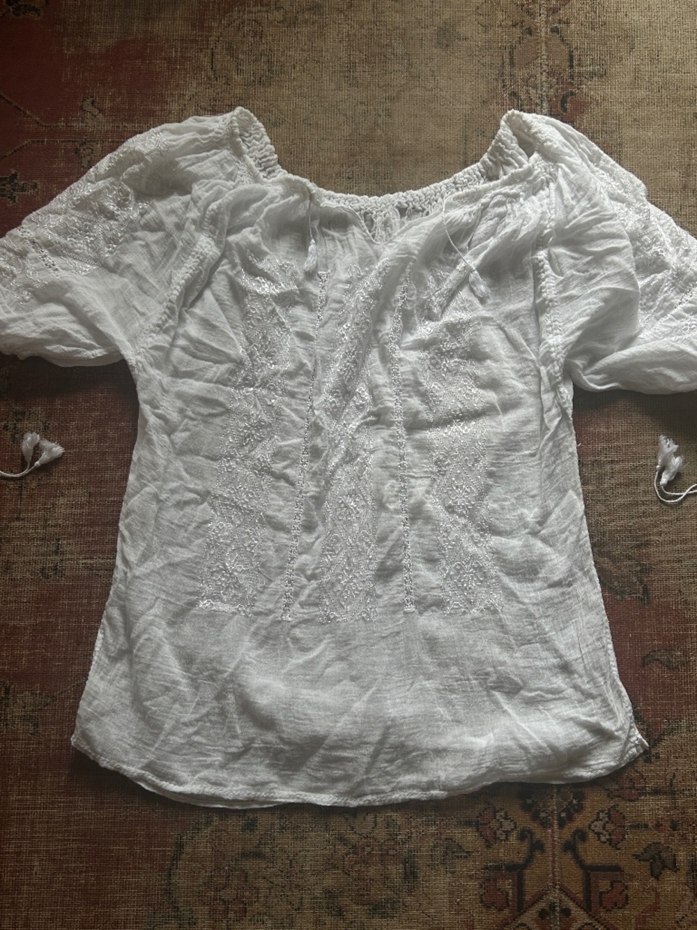 Vintage 90s Hungarian Blouse